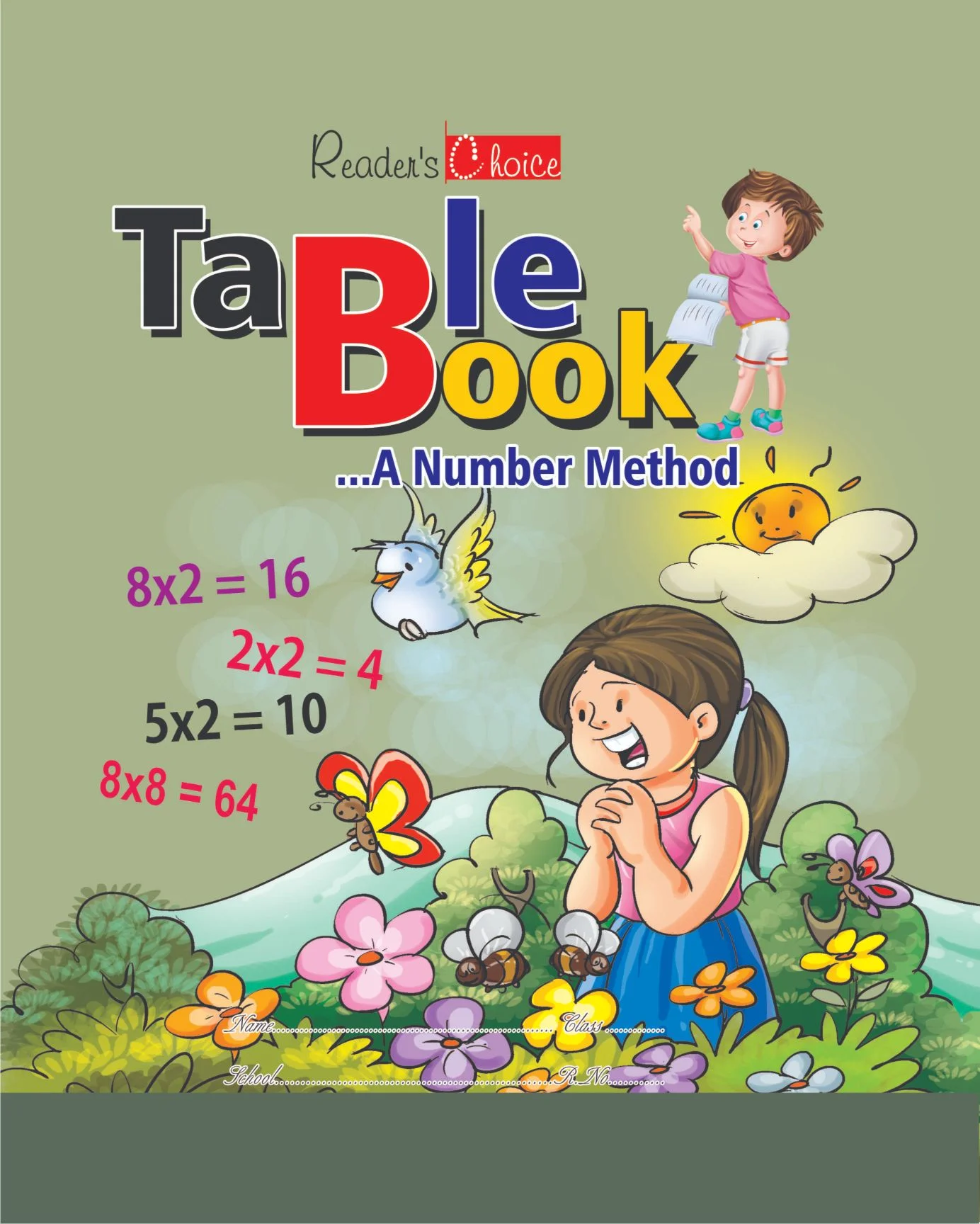 Readers Choice TABLE BOOK...A NUMBER METHOD